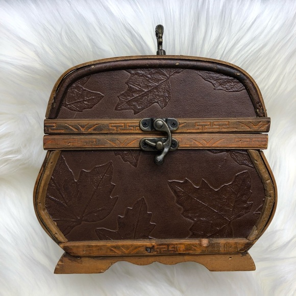 Vintage Other - Antique Vintage Maple Leaf Chest